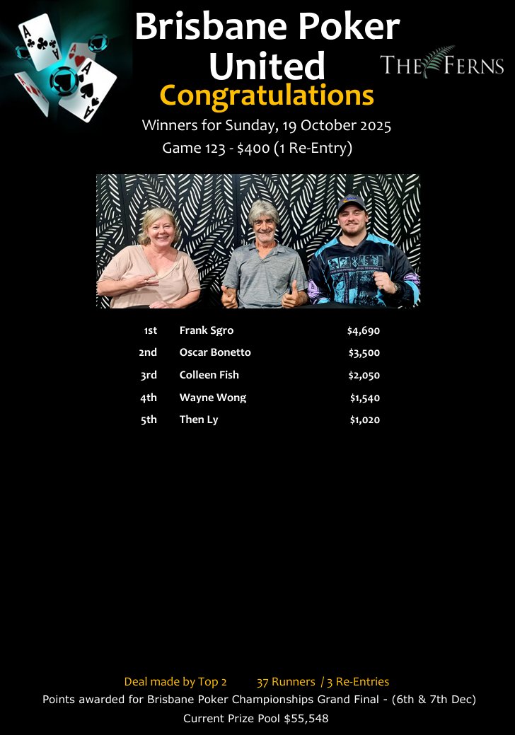 FrankSgro,OscarBonetto,ColleenFish